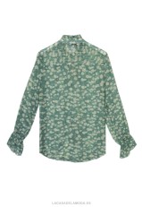Blusa verde pastel transparente